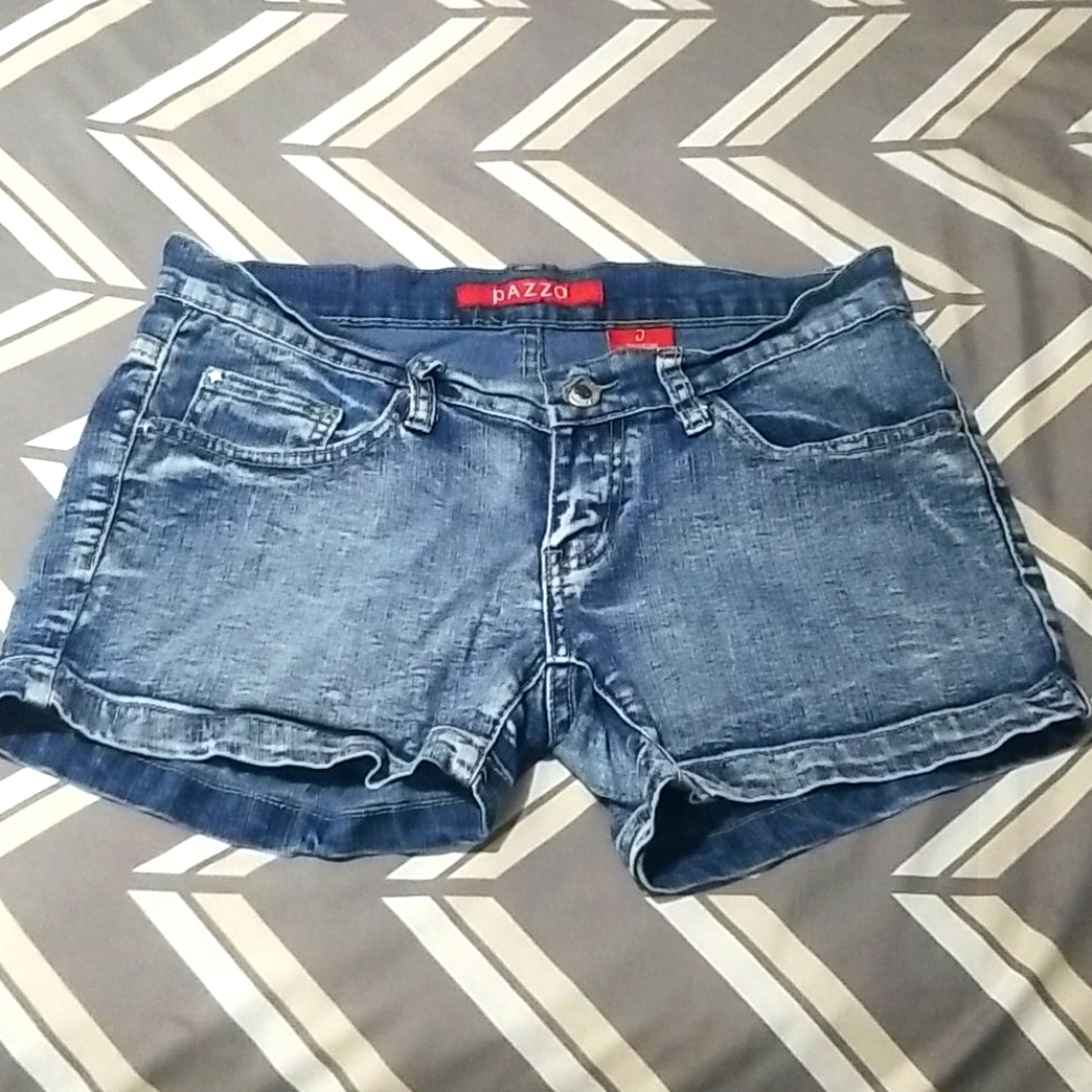 Pazzo Jeans Shorts Blue Size 5